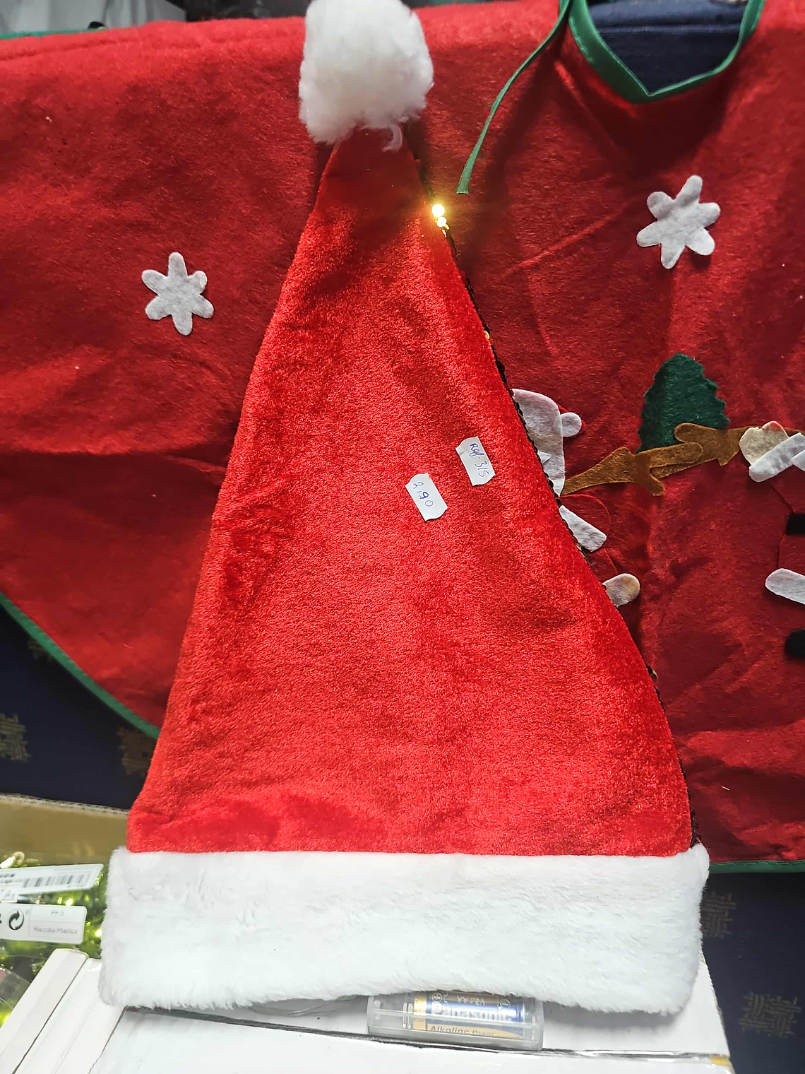 🎅✨ Gorro de Natal com Lantejoulas  3