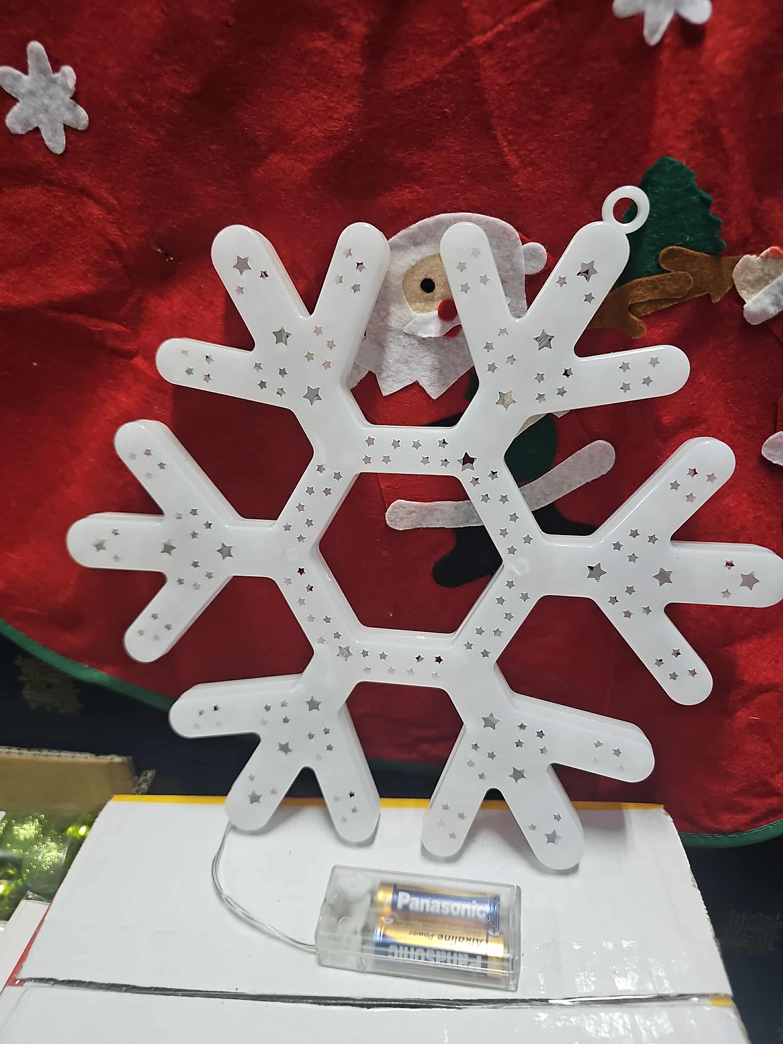 ❄️✨ Floco de Neve Luminoso LED  2