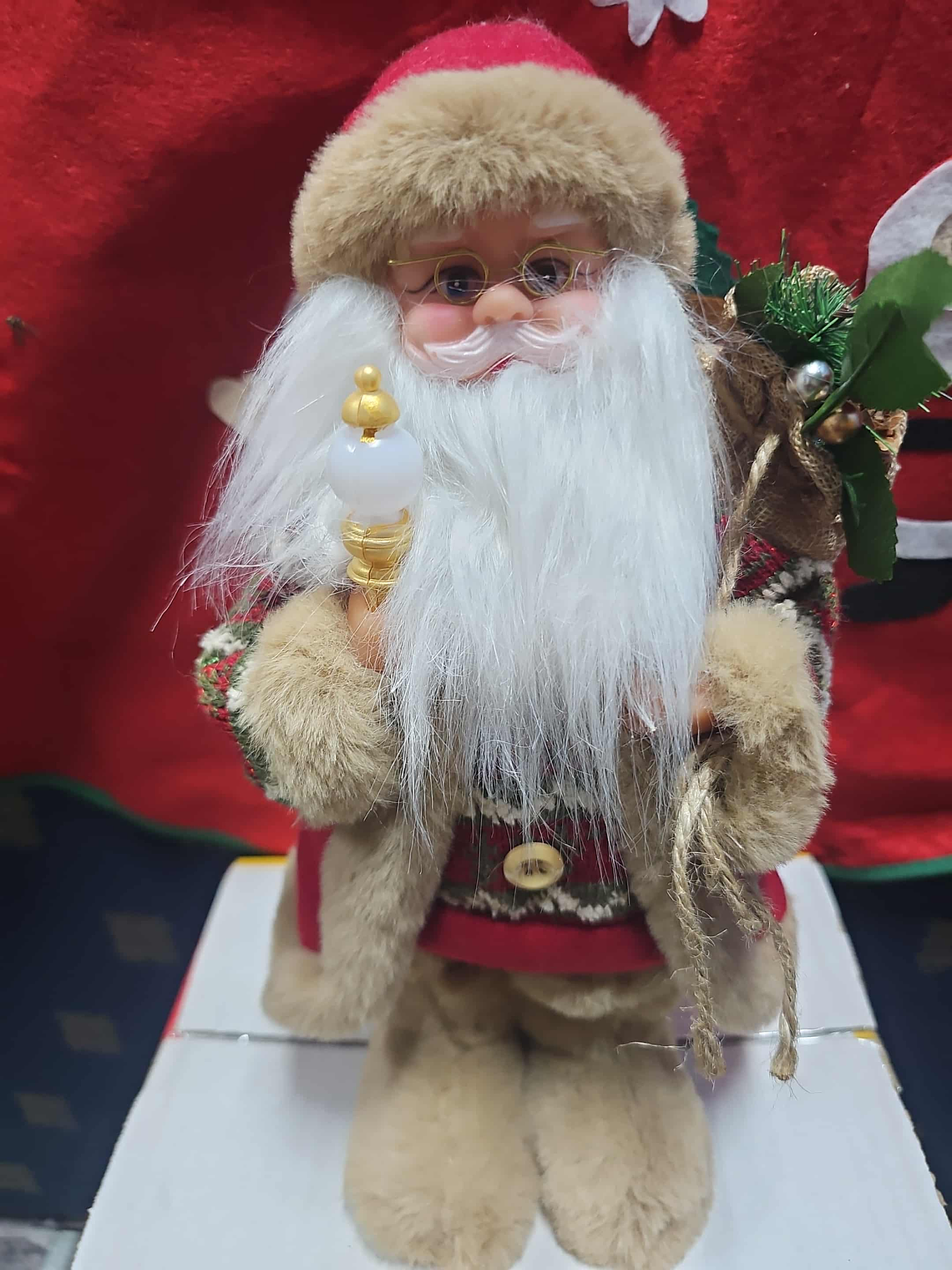 🎅 Pai Natal Dançante com Luz e Música ✨🎵 2