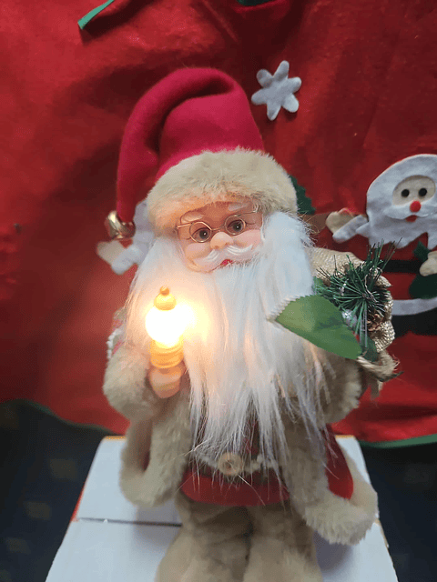  🎅 Pai Natal Musical e Dançante com Luz 🎶✨