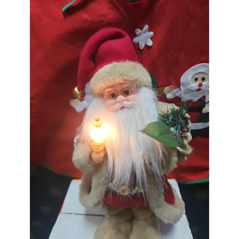  🎅 Pai Natal Musical e Dançante com Luz 🎶✨