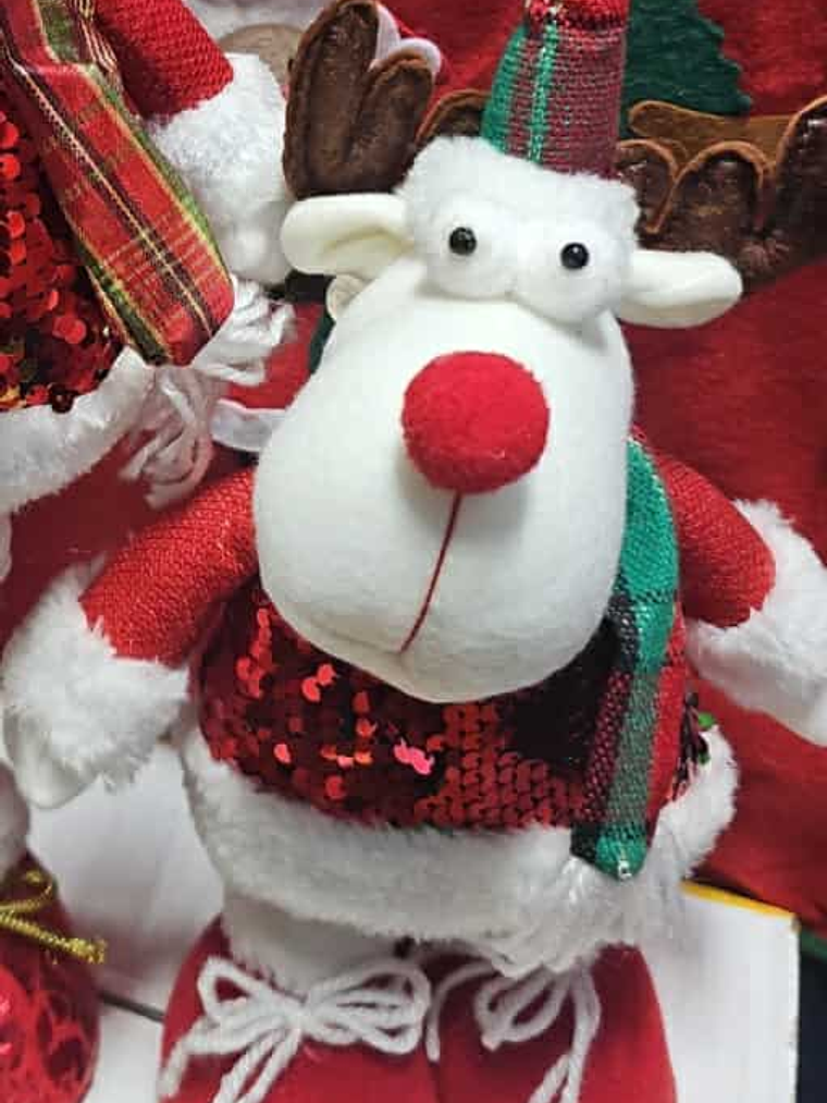 🦌 Renas de Natal com Pernas Ajustáveis 🎄 2