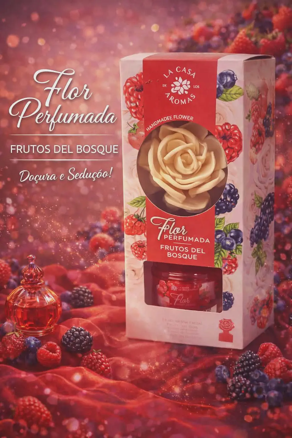 ✨🌸 Coleção Flor Perfumada – La Casa de Aromas 🌸✨ 4