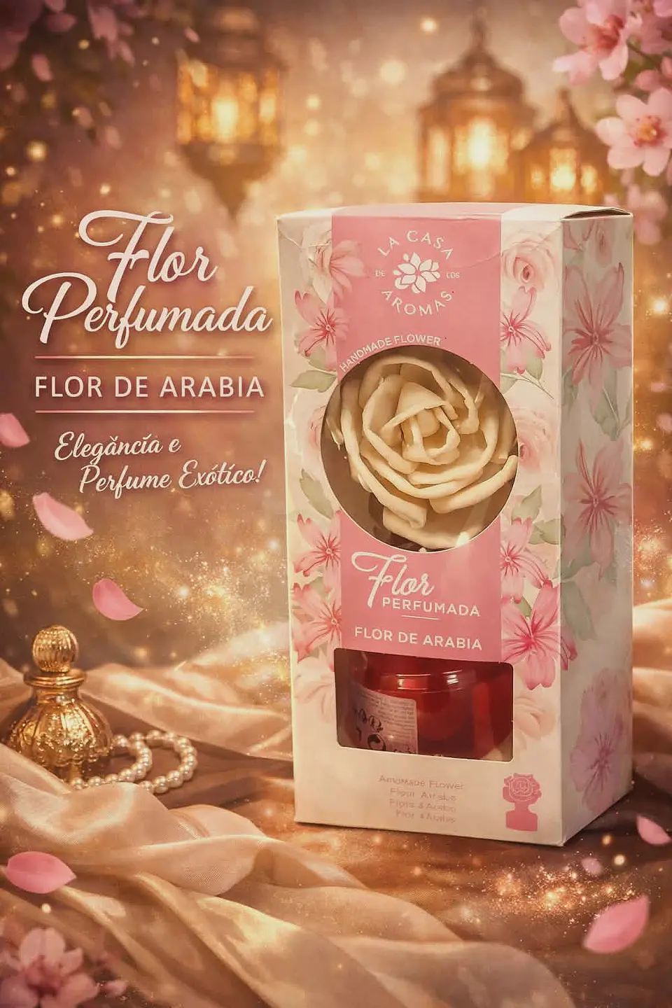 ✨🌸 Coleção Flor Perfumada – La Casa de Aromas 🌸✨ 5