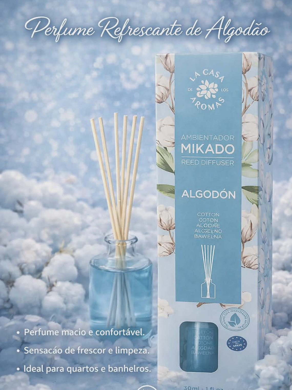 🌿 Difusores de Aroma Mikado – Perfume Natural para Seu Lar! 🏡 2