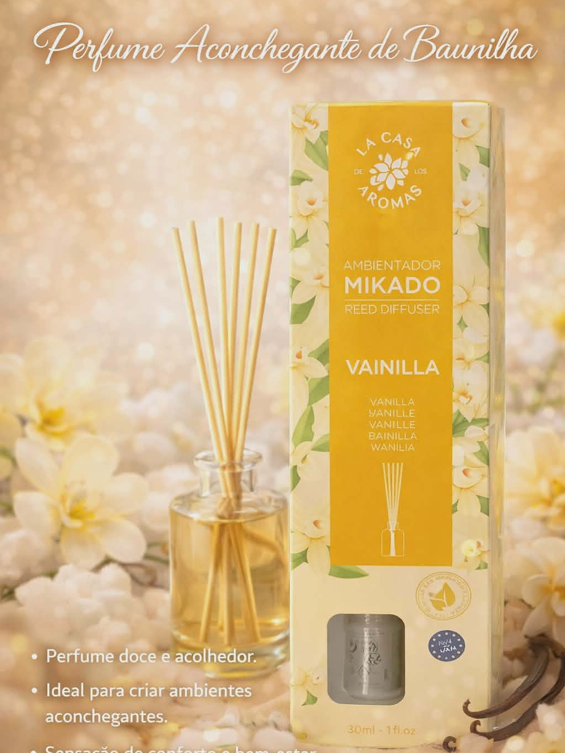 🌿 Difusores de Aroma Mikado – Perfume Natural para Seu Lar! 🏡 4