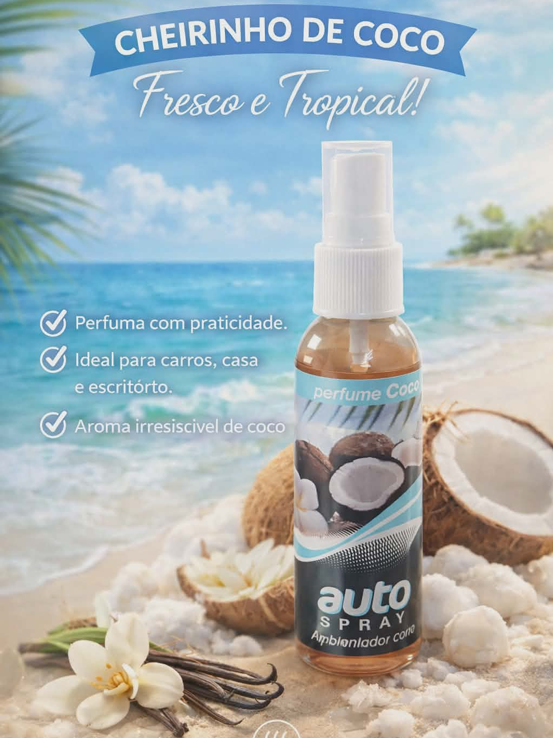 Ambientadores Auto Spray – Perfume para Carro 3