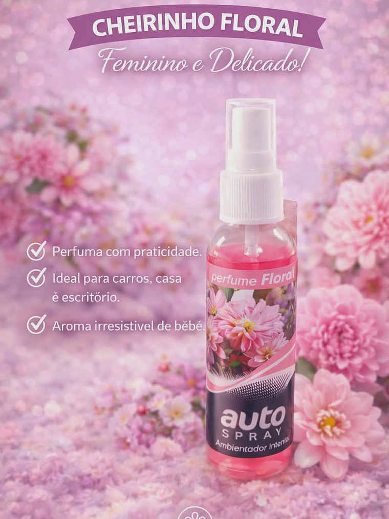 Ambientadores Auto Spray – Perfume para Carro 4