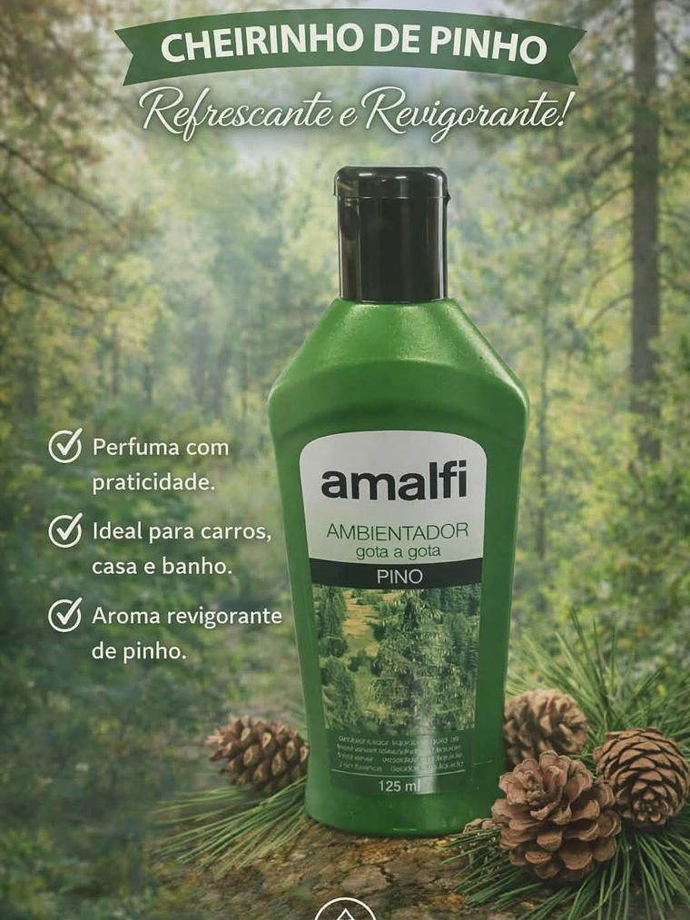Ambientador Líquido Amalfi – Fragrâncias Gota a Gota (125ml) 1