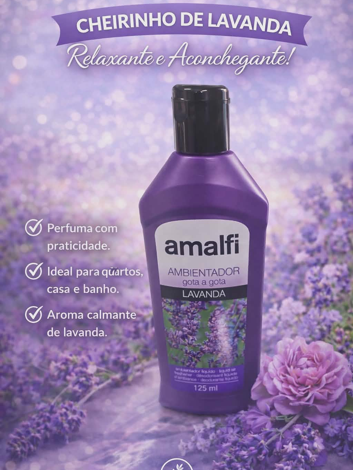 Ambientador Líquido Amalfi – Fragrâncias Gota a Gota (125ml) 2