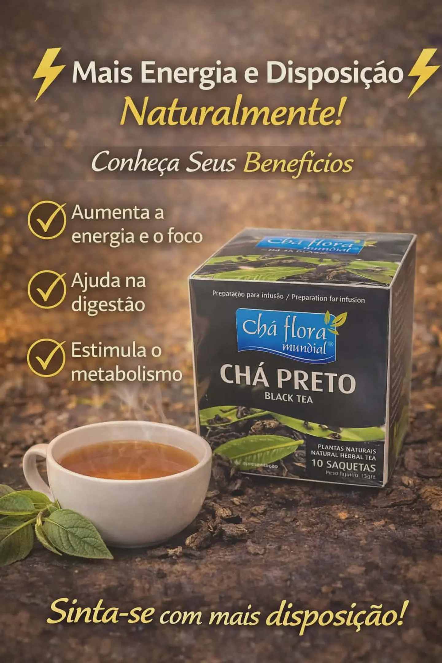 Chás de Ervas Naturais – Bem-Estar e Sabor da Natureza 9