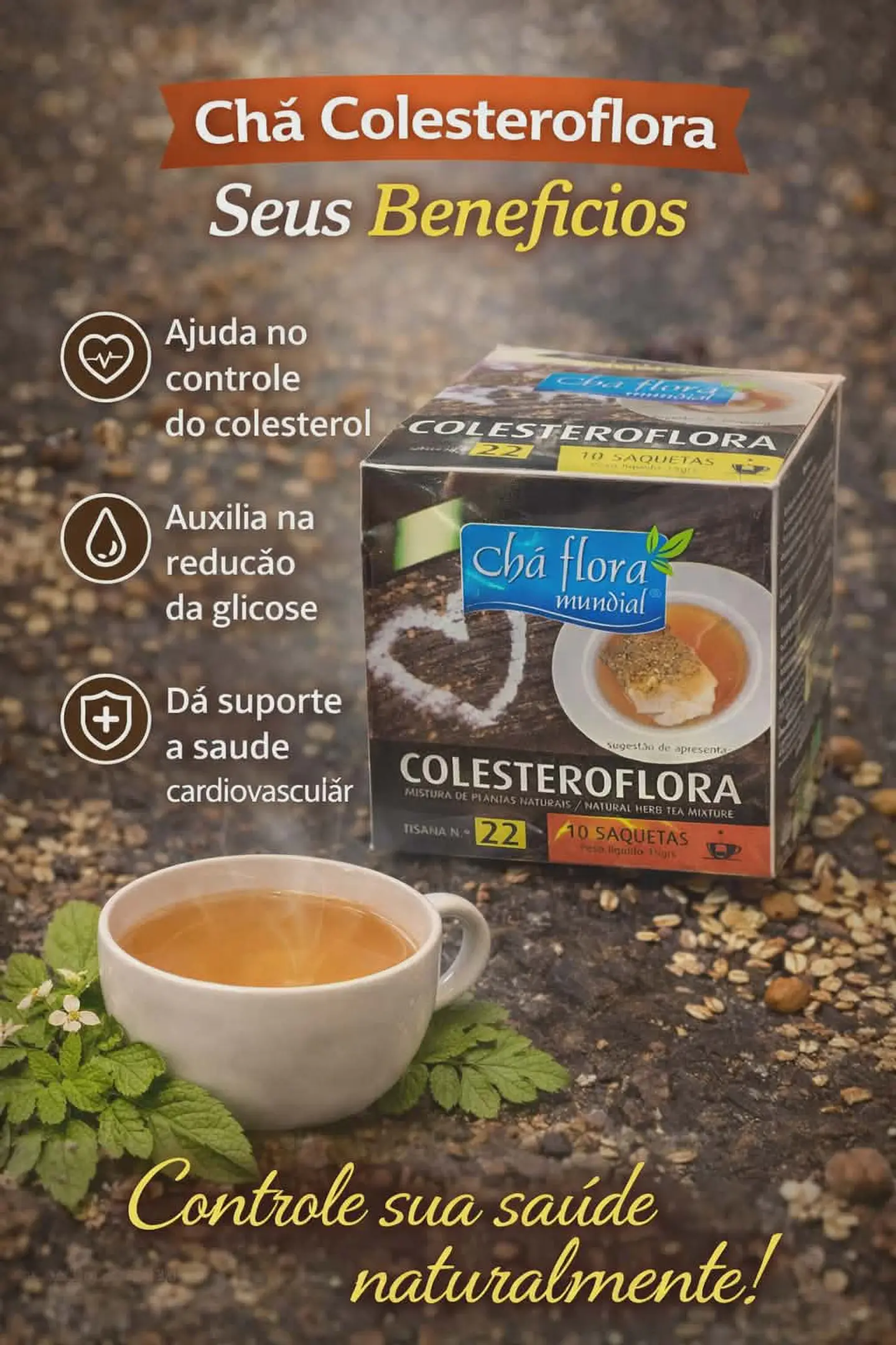 Chás de Ervas Naturais – Bem-Estar e Sabor da Natureza 10