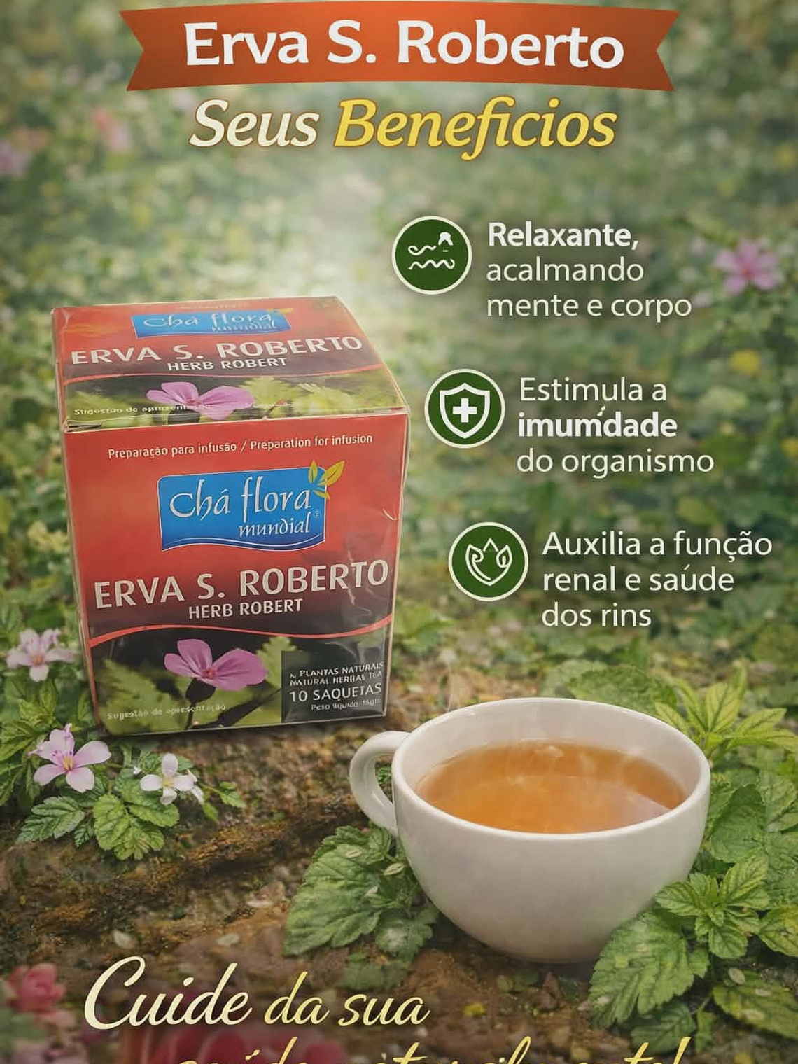 Chás de Ervas Naturais – Bem-Estar e Sabor da Natureza 13