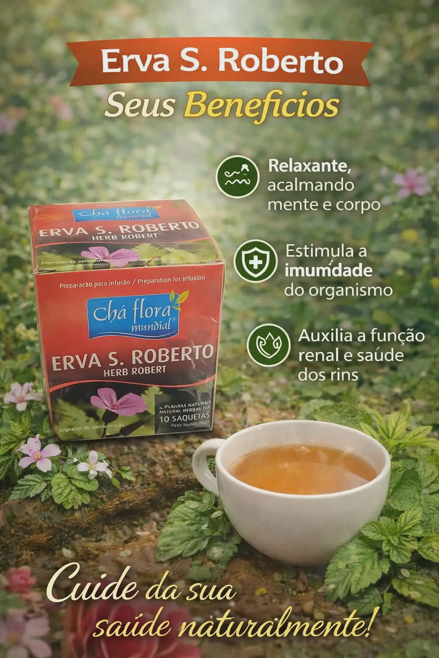 Chás de Ervas Naturais – Bem-Estar e Sabor da Natureza 13