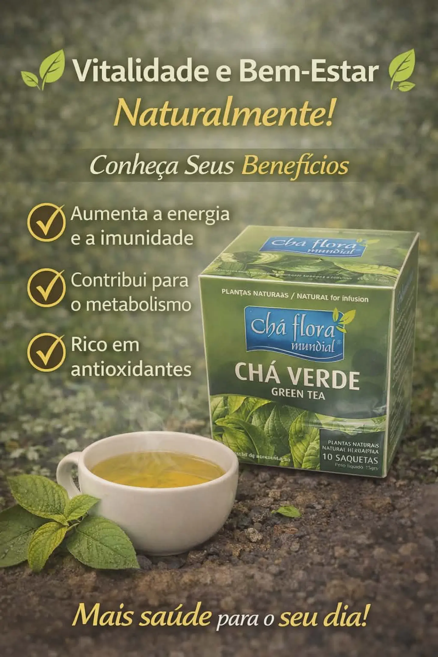 Chás de Ervas Naturais – Bem-Estar e Sabor da Natureza 14