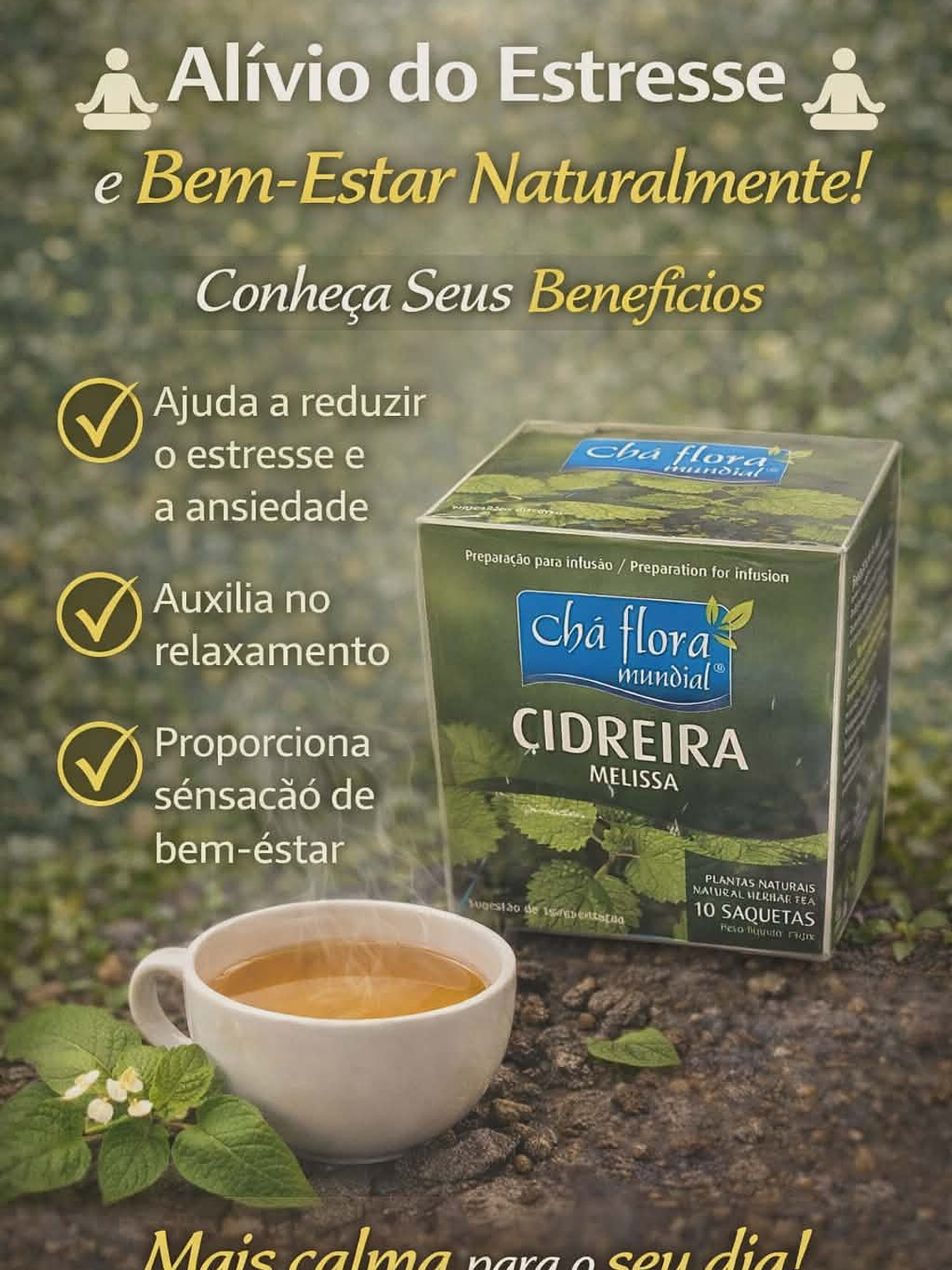Chás de Ervas Naturais – Bem-Estar e Sabor da Natureza 15