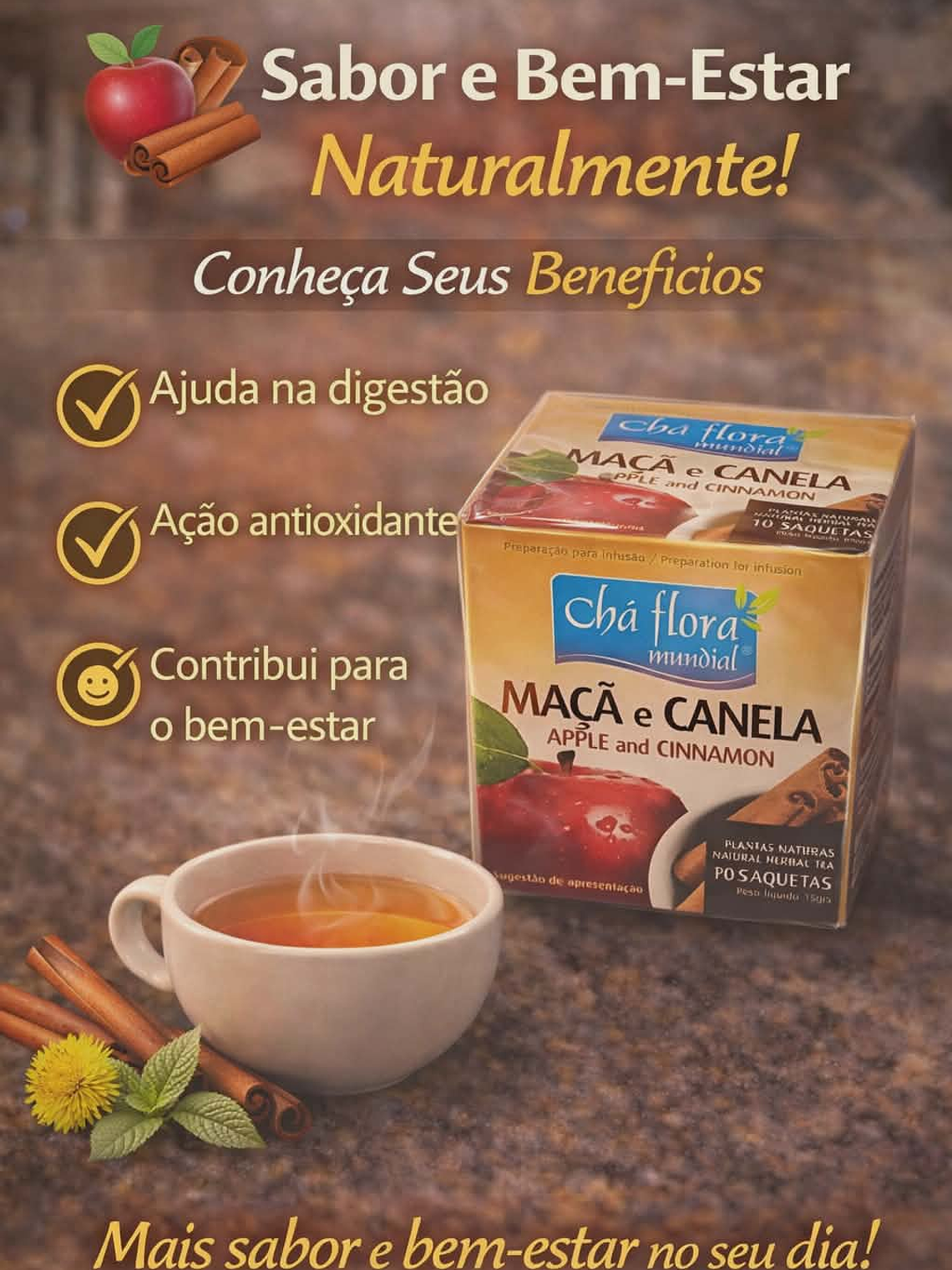 Chás de Ervas Naturais – Bem-Estar e Sabor da Natureza 25