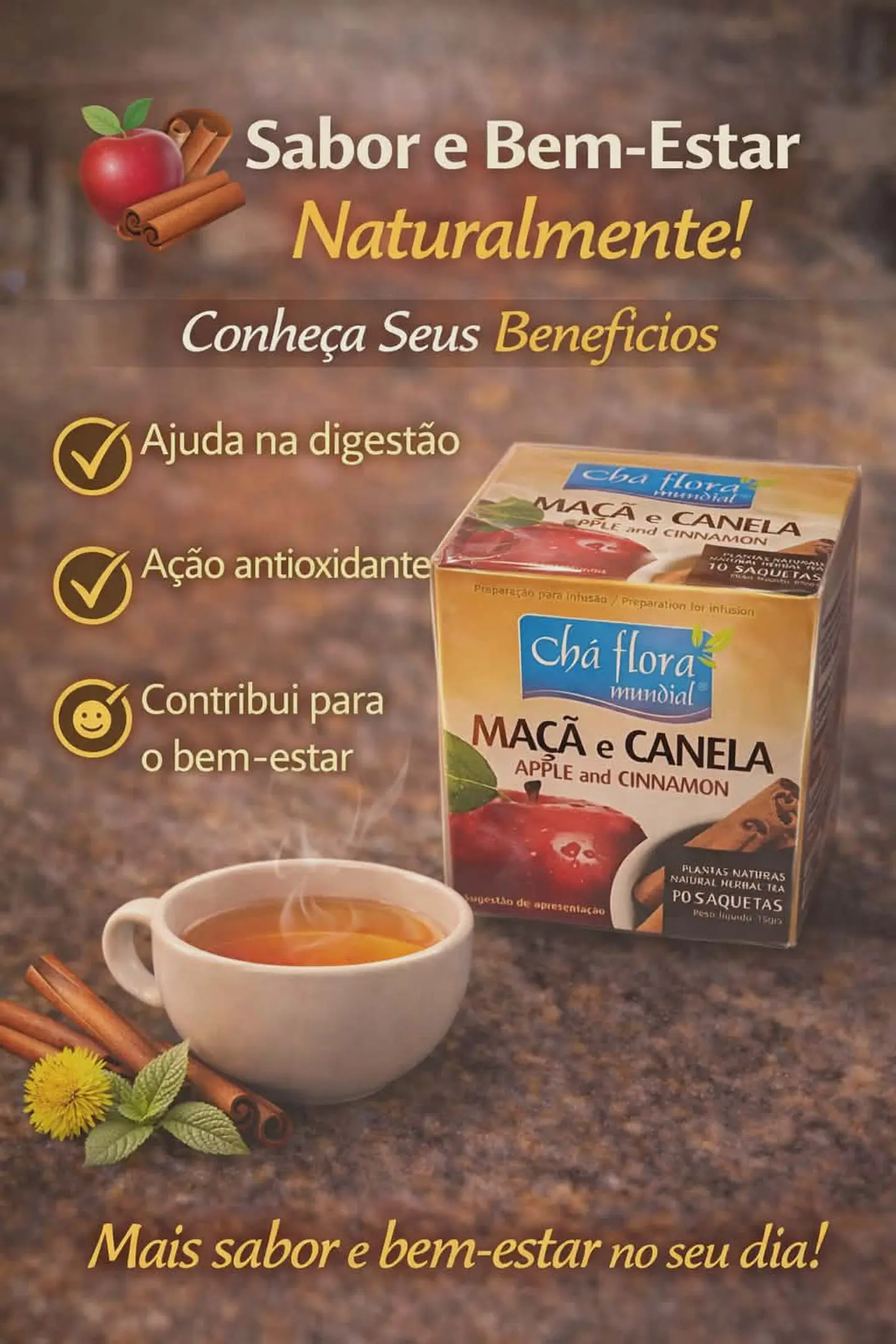 Chás de Ervas Naturais – Bem-Estar e Sabor da Natureza 25