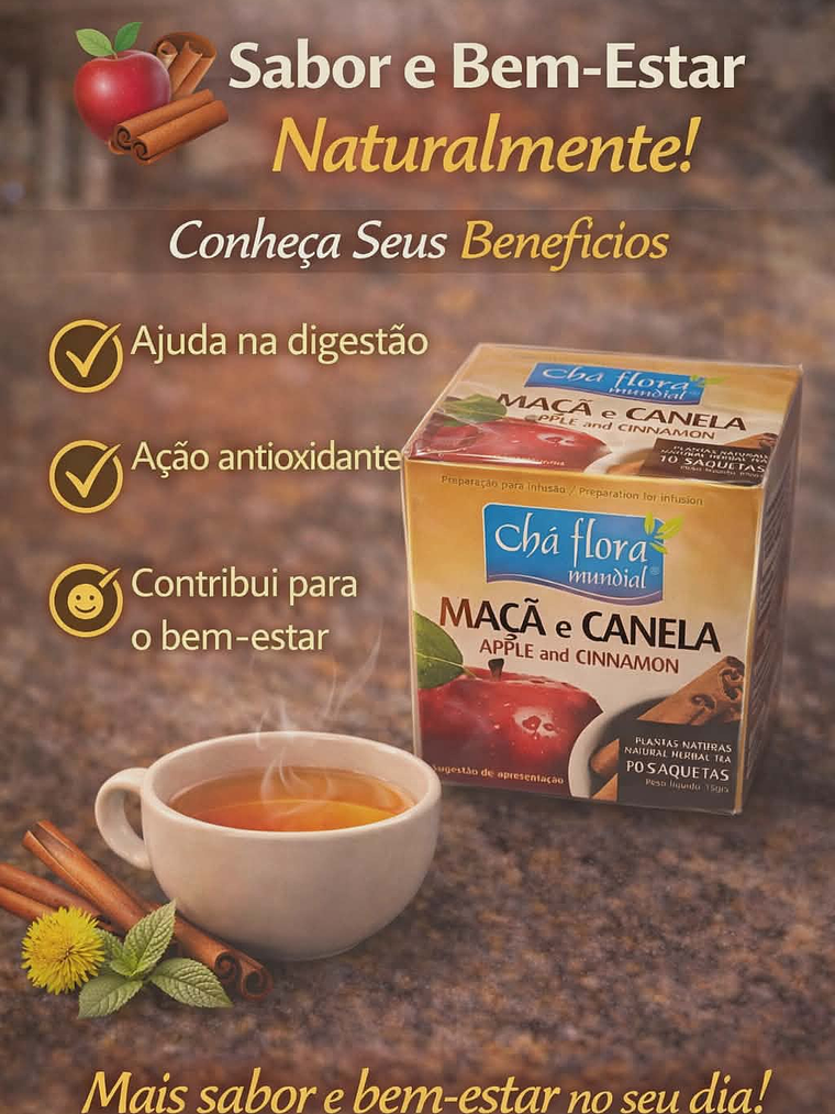 Chás de Ervas Naturais – Bem-Estar e Sabor da Natureza 25