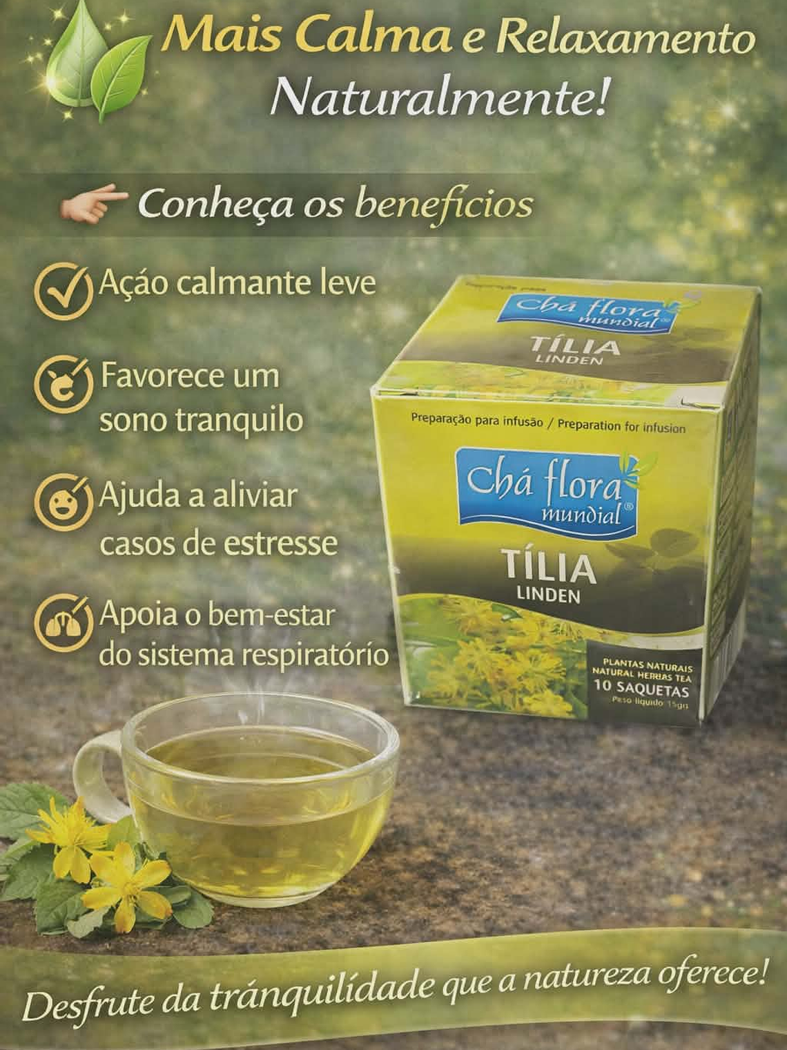 Chás de Ervas Naturais – Bem-Estar e Sabor da Natureza 33