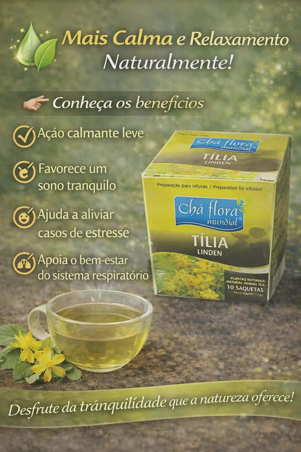 Chás de Ervas Naturais – Bem-Estar e Sabor da Natureza 33