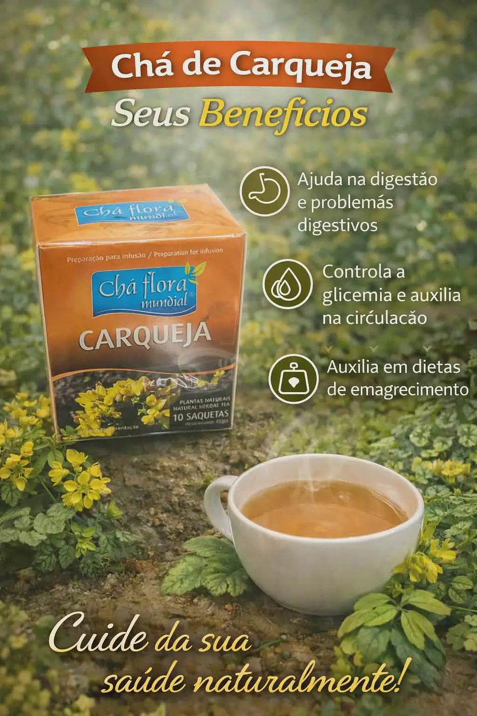 Chás de Ervas Naturais – Bem-Estar e Sabor da Natureza 35