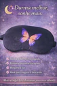 Máscara de Dormir com Estampa de Borboleta – Conforto e Relaxamento - Thumbnail 3