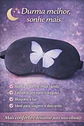 Máscara de Dormir com Estampa de Borboleta – Conforto e Relaxamento - Thumbnail 4