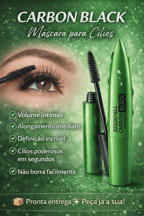 Máscara de Pestanas Natural – Volume e Definição Instantâneos