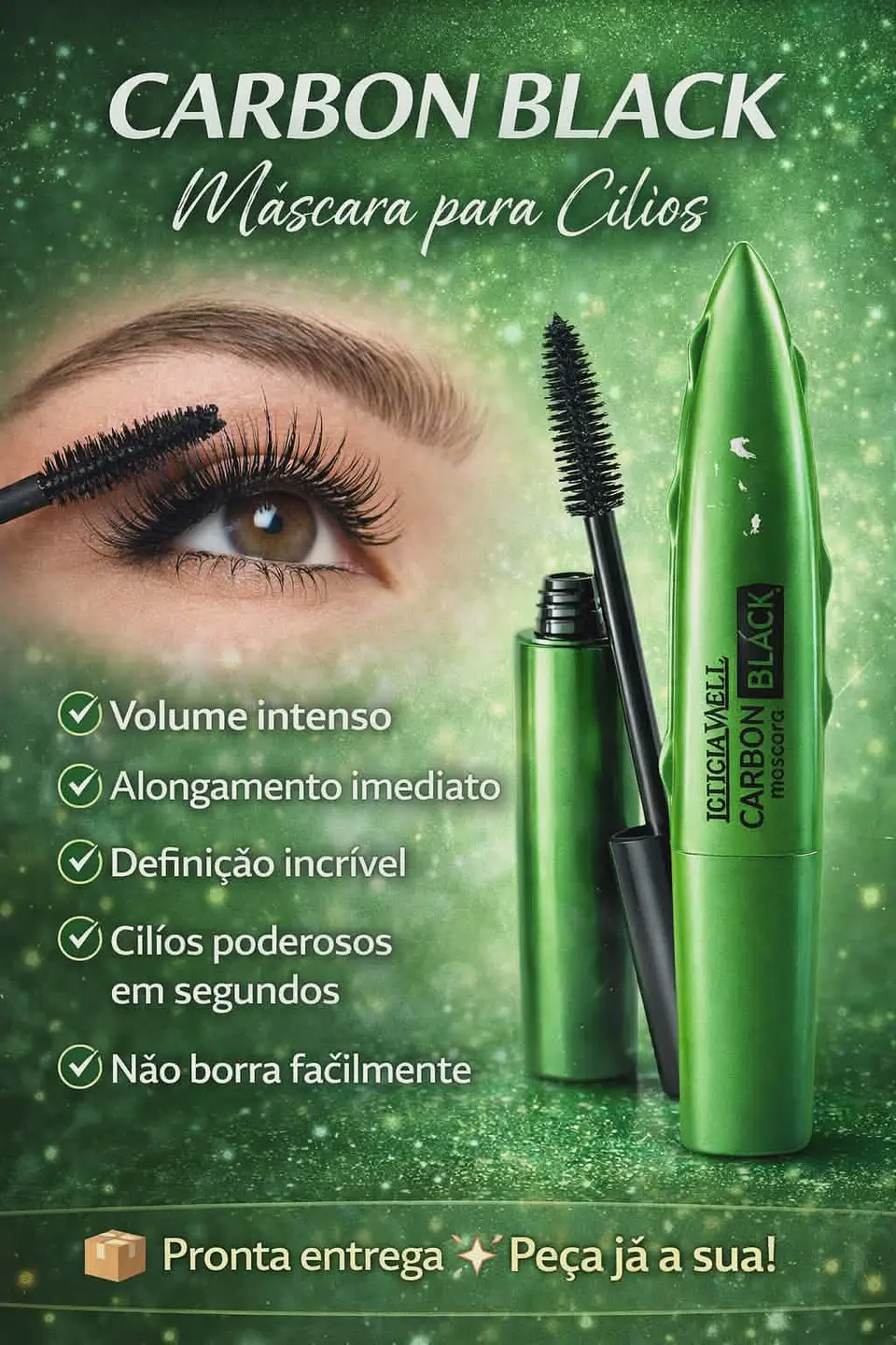 Máscara de Pestanas Natural – Volume e Definição Instantâneos 1
