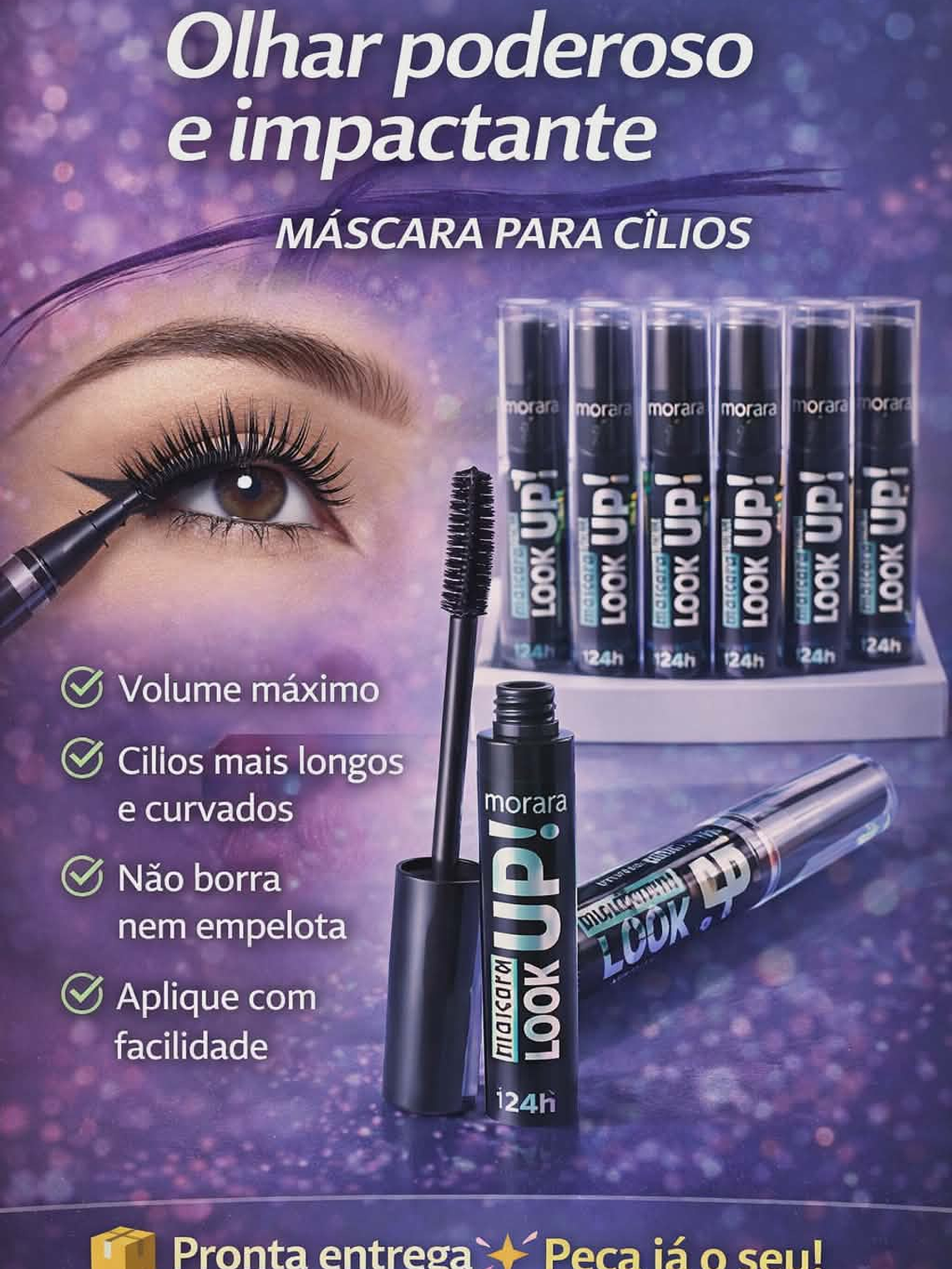 Máscara de Cílios 1001 Up – Volume Extremo e Alongamento Perfeito 1