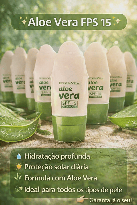 Base Líquida com Aloe Vera – Hidratação e Cobertura Natural