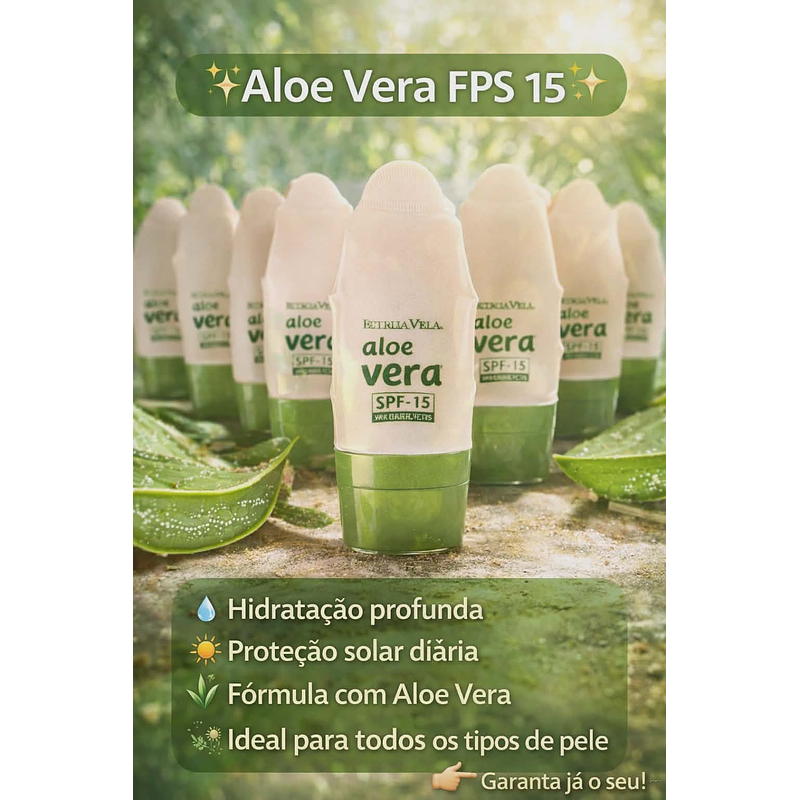 Base Líquida com Aloe Vera – Hidratação e Cobertura Natural