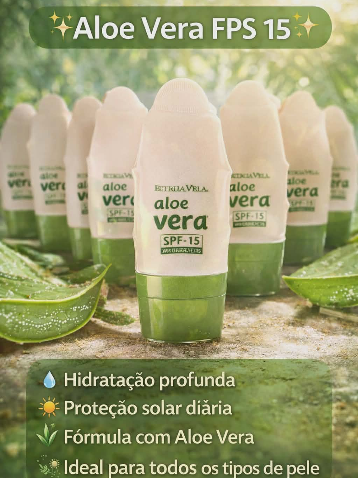 Base Líquida com Aloe Vera – Hidratação e Cobertura Natural 1