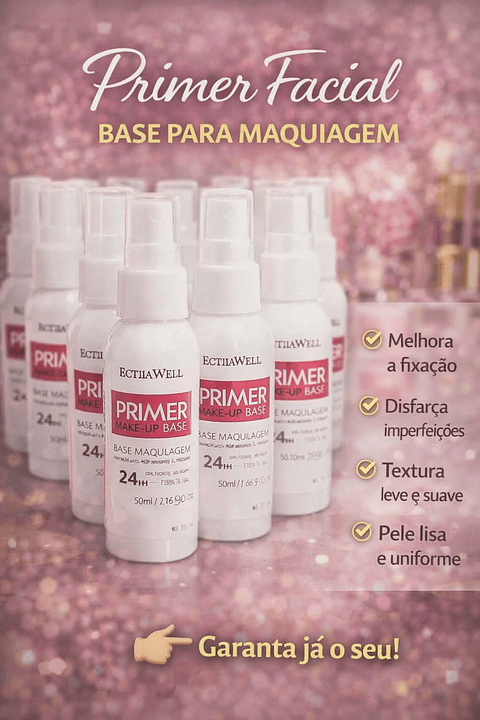 Primer Make Up Base – Pele Perfeita o Dia Todo