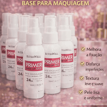 Primer Make Up Base – Pele Perfeita o Dia Todo