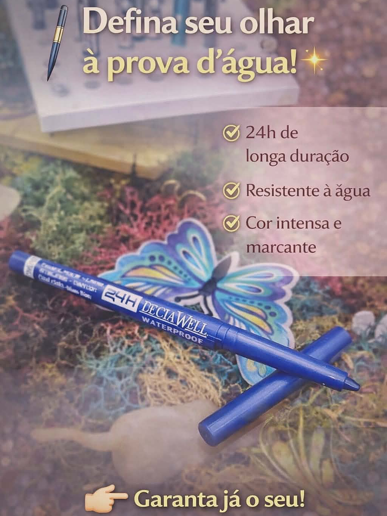 Lápis Delineador de Olhos Colorido – Precisão e Pigmentação Intensa 2