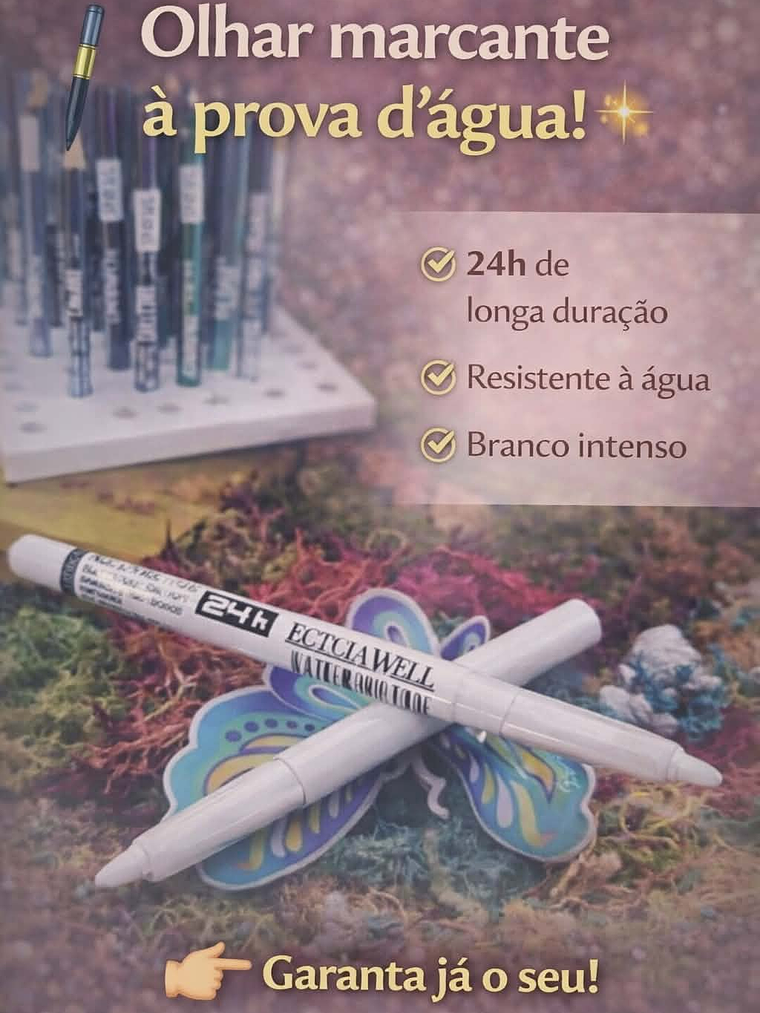 Lápis Delineador de Olhos Colorido – Precisão e Pigmentação Intensa 3