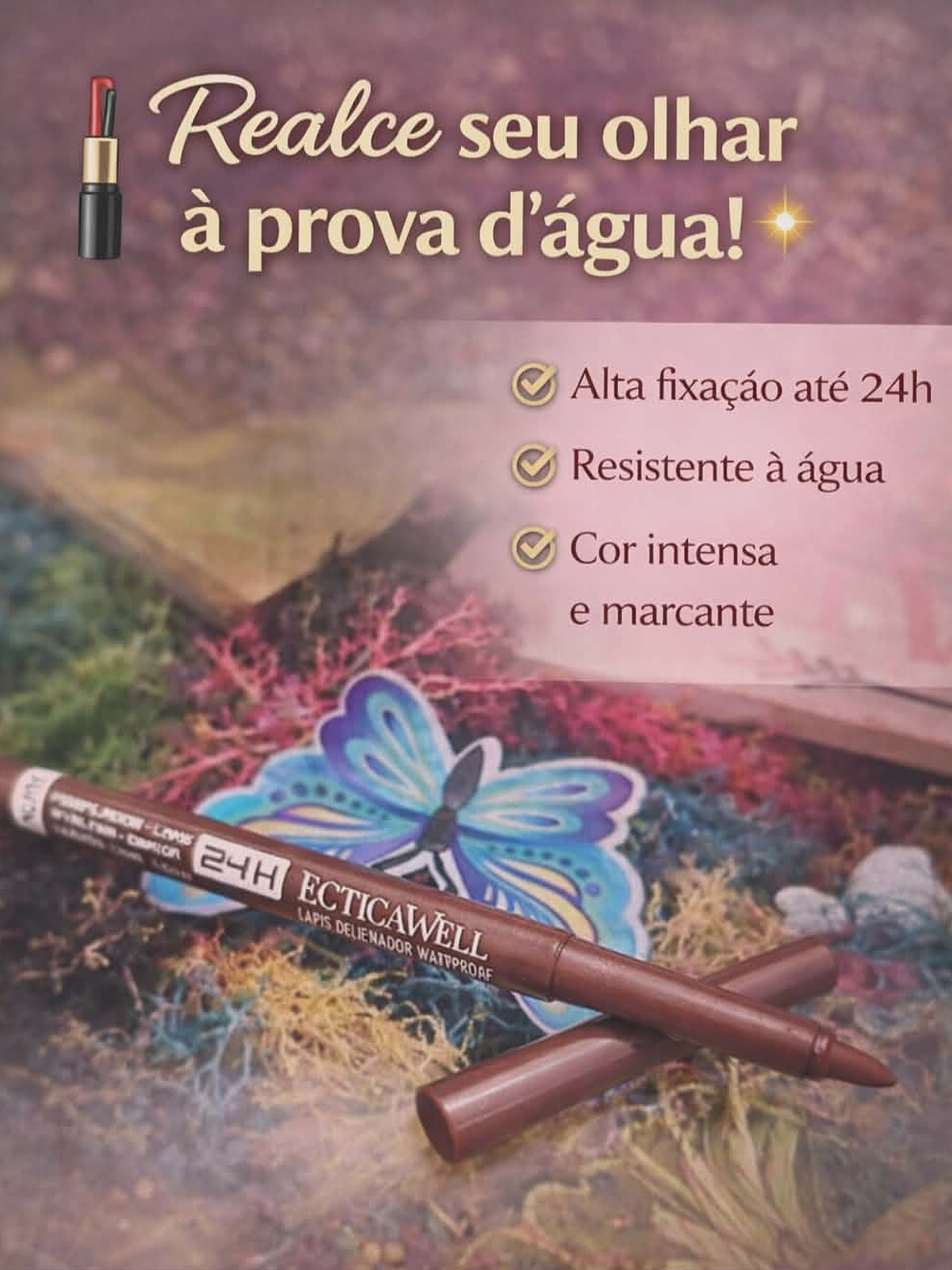 Lápis Delineador de Olhos Colorido – Precisão e Pigmentação Intensa 4