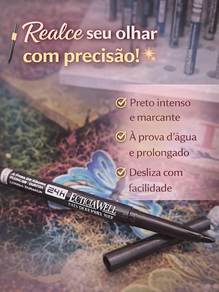 Lápis Delineador de Olhos Colorido – Precisão e Pigmentação Intensa 5