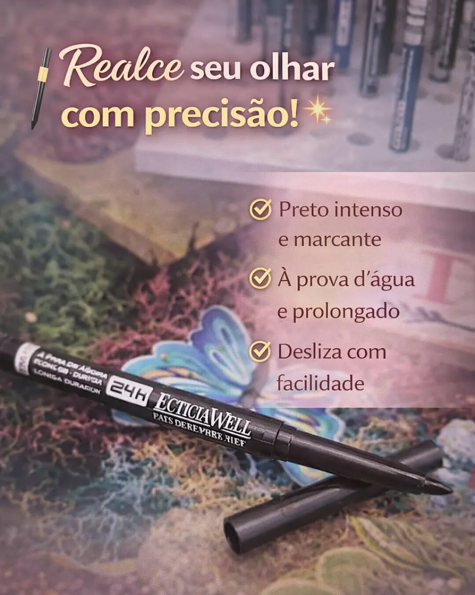 Lápis Delineador de Olhos Colorido – Precisão e Pigmentação Intensa 5