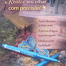 Lápis Delineador de Olhos Colorido – Precisão e Pigmentação Intensa