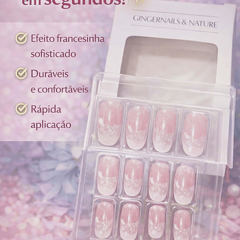 Kit de Unhas Postiças – Praticidade e Elegância para suas Mãos