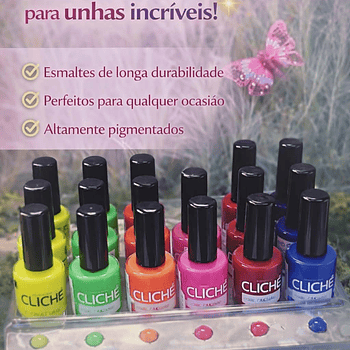 Esmalte Colorido – Brilho Intenso e Durabilidade Incrível