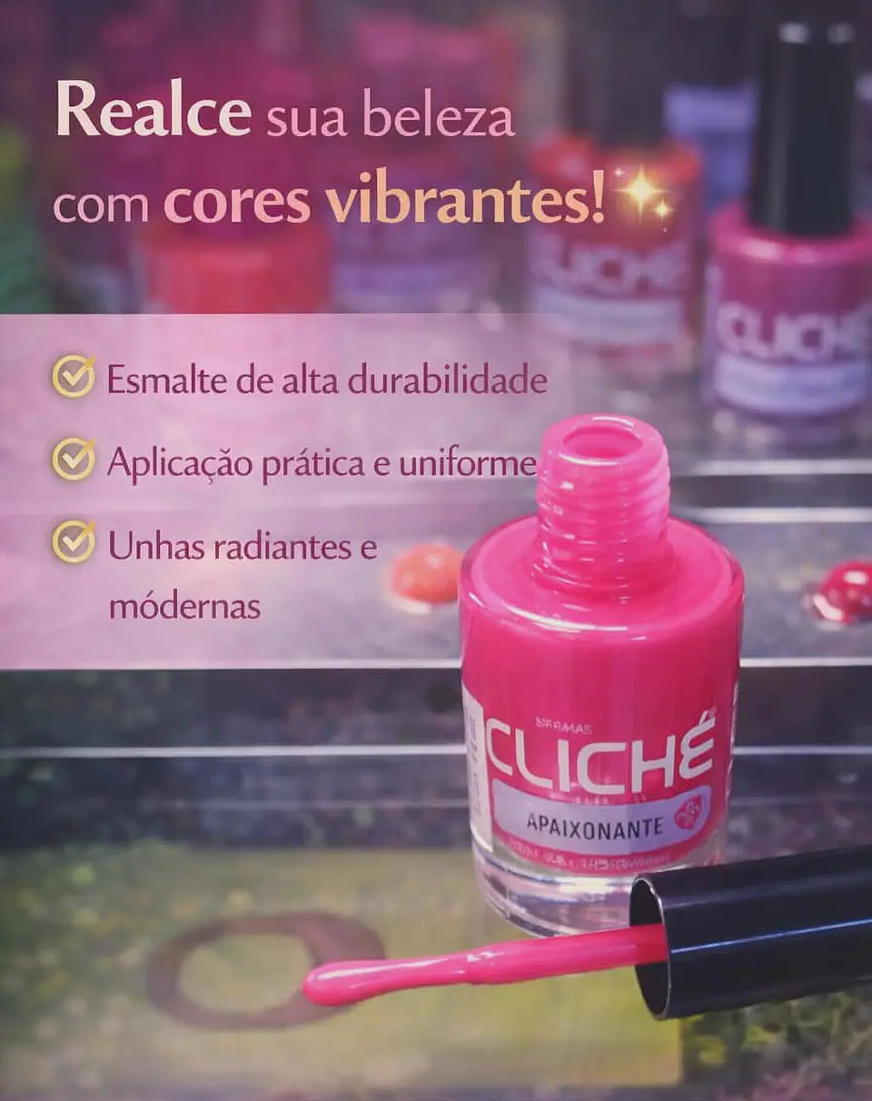 Esmalte Colorido – Brilho Intenso e Durabilidade Incrível 5