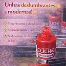 Esmalte Colorido – Brilho Intenso e Durabilidade Incrível