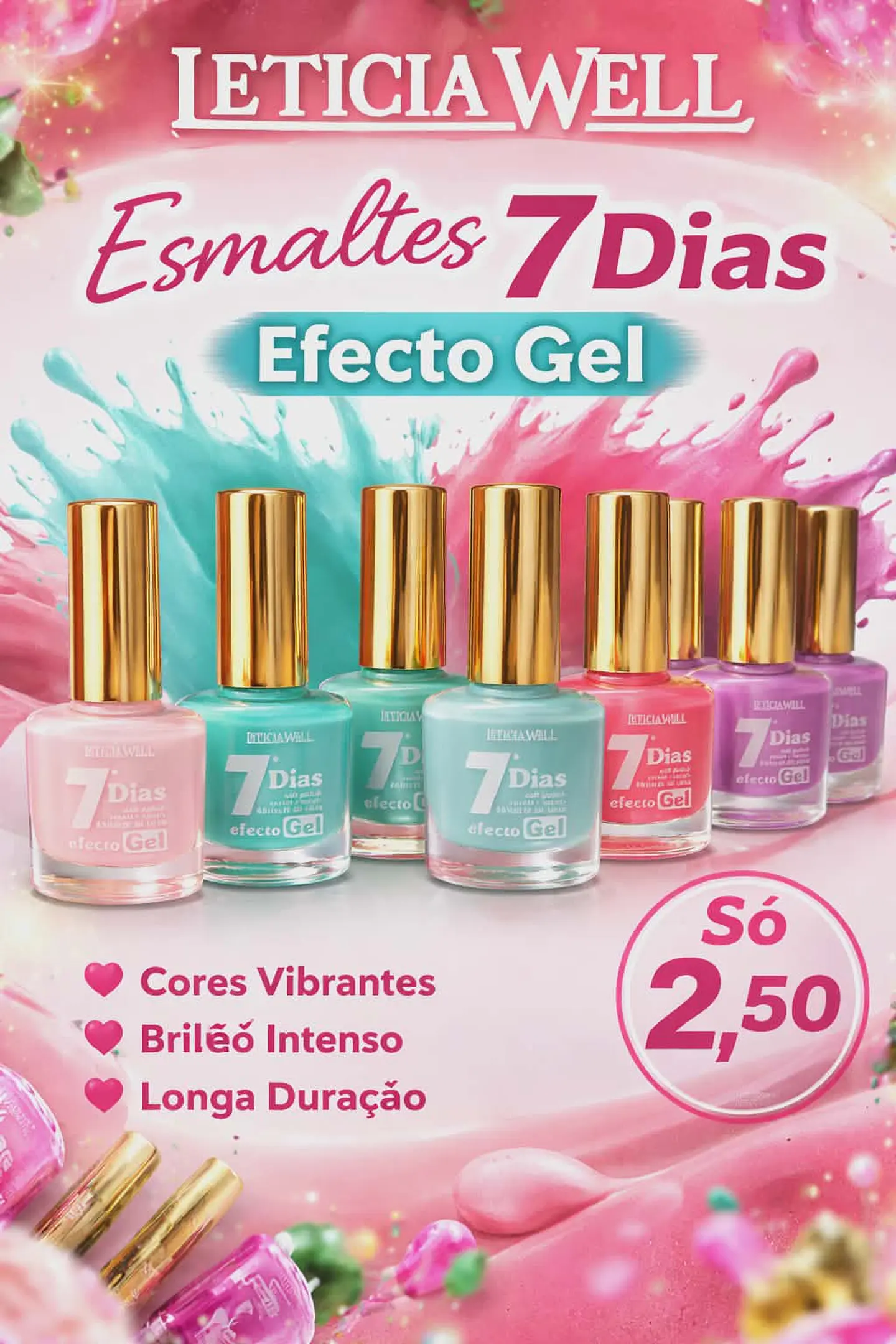 Esmalte 7 Days Gel – Brilho Intenso e Longa Duração 1