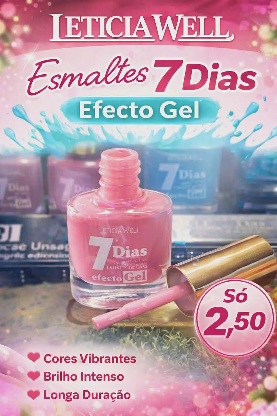 Esmalte 7 Days Gel – Brilho Intenso e Longa Duração 3