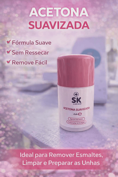 Acetona Profissional – Remoção Rápida e Eficiente de Esmalte