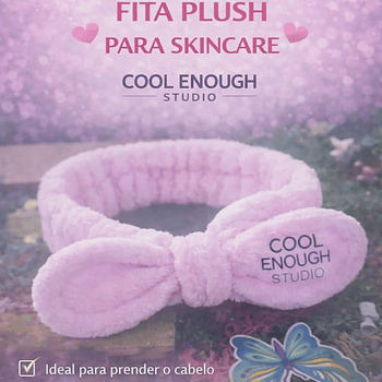 Faixa de Cabelo Atoalhada – Conforto e Praticidade para Skincare e Maquiagem